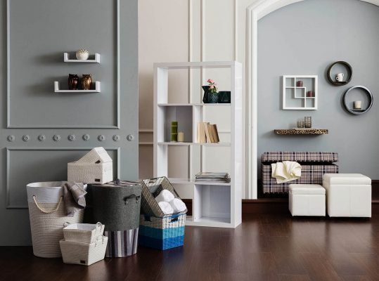 A photograph showing a selection of interior products for Homecentre, Dubai