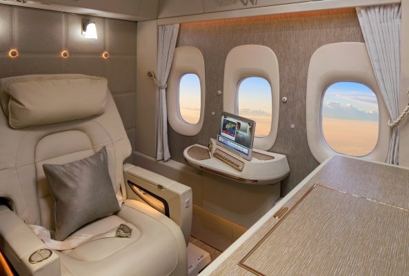 Emirates First Class Cabin