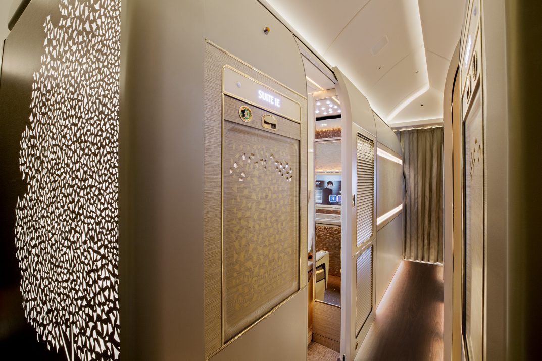 Emirates First Class Corridor