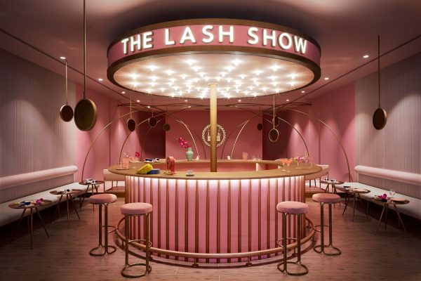An Interior photograph of the Lash Show Boutique in Dubai by photographer, Duncan Chard.